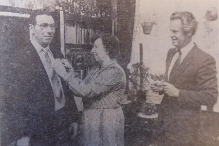 1982-Onderscheiding-Theo Brevink