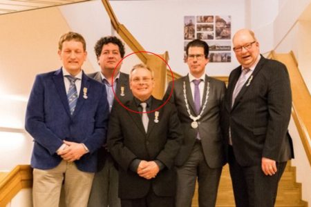 2018-Onderscheiding-Martin Bouwmeesters 27-03-2018
Martin Bouwmeesters
Lid in de Orde van Oranje-Nassau