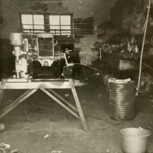 Smederij Hofstede - trekkerwerkplaats in voormalige timmerafdeling